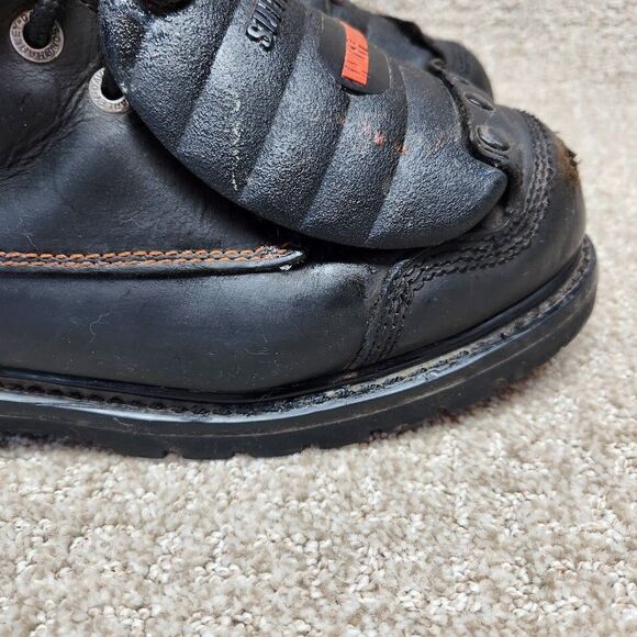 Harley Davidson Super Guard Steel Toe Boots Mens Size 8.5 Durable Waterproof main image 11
